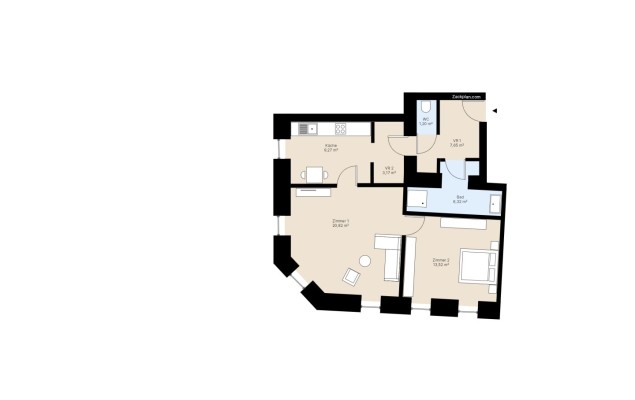 Top 15 / Eigentumswohnung 61,95 m²